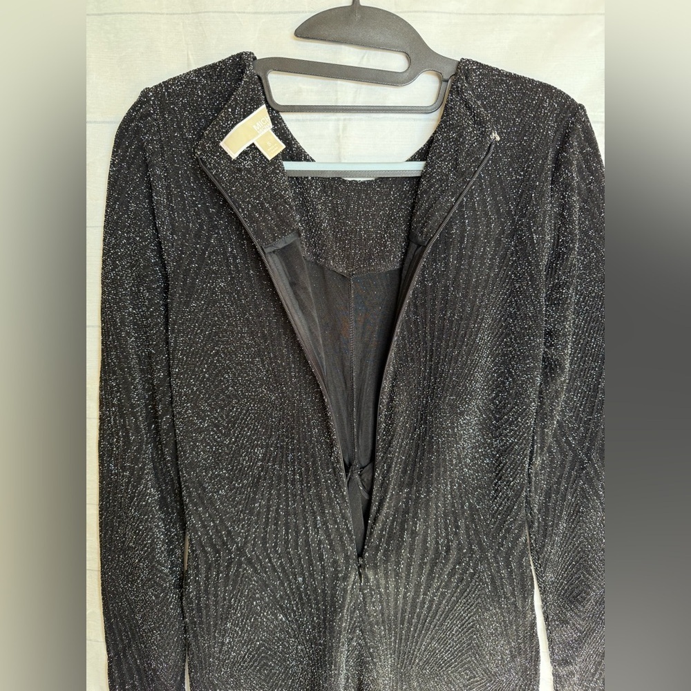 MICHAEL Michael Kors Black glittery Dress - Picture 8 of 16